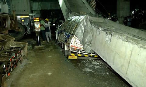 Aroor -Thuravur fly over accident