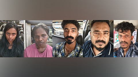 Shalini, Vidya, Ajmal, Ajmal, Shinaj arrested