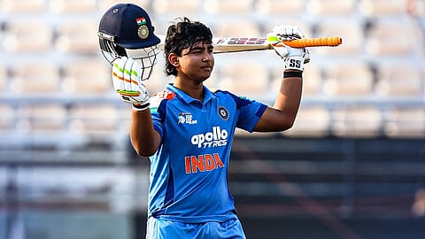 42 balls 144 for 14 years old Vaibhav Suryavanshi