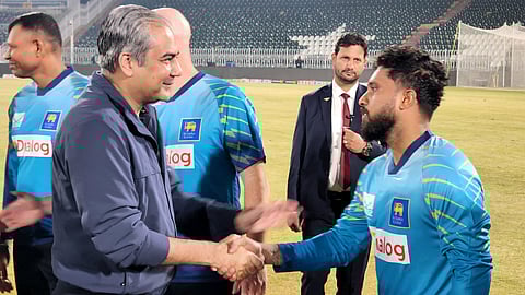 Pak government security yo visiting Sri Lankan team