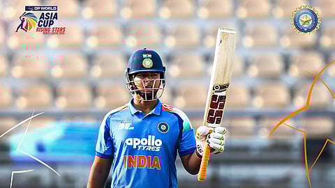 Vaibhav Suryavanshi in Asia Cup Rising Stars match