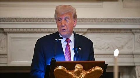 US President Donald Trump calls Republicans to vote to release the Epstein Files