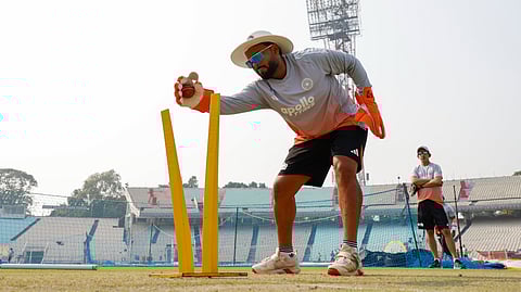 rishabh pant in training