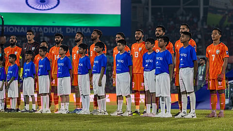 Indian Football Team slip in FIFA rankings
