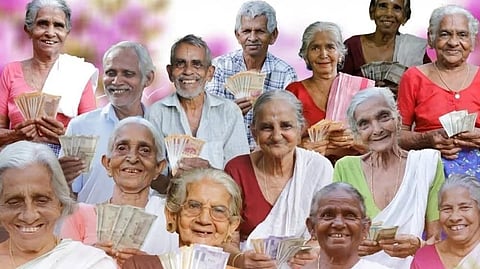 Welfare pension distribution started