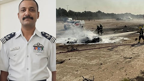 Wing Commander Namansh Syal, Tejas Fighter Jet Crash