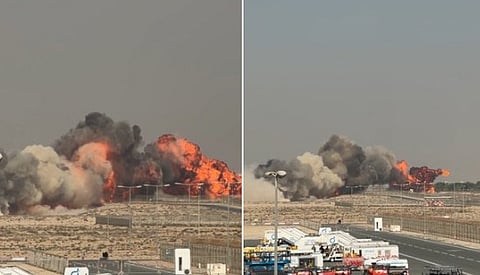 Tejas Fighter Crashes At Dubai Air Show, Explodes In Ball Of Flames
