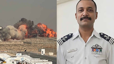 Tejas fighter jet crashed during a demonstration at the Dubai Air Show