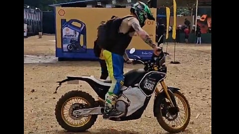 Royal Enfield Himalayan Electric Showcased at Motoverse 2025