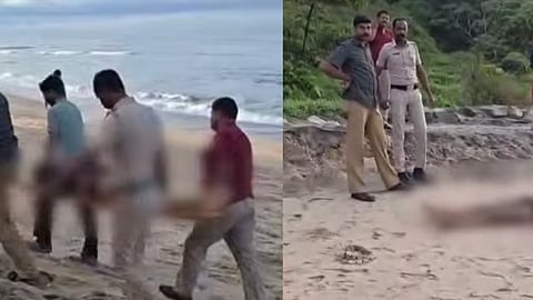 Unknown body found in Varkala Papanasam sea