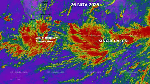 Cyclone Senyar formed
