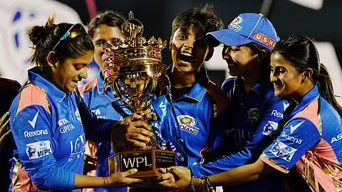 Mumbai Indians team wins Women's Premier League title