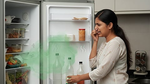 Fridge bad smell