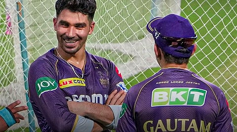 Rahmanullah Gurbaz, Gautam Gambhir in kkr