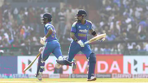 Gaekwad and Kohli hit centuries to take India to a huge total