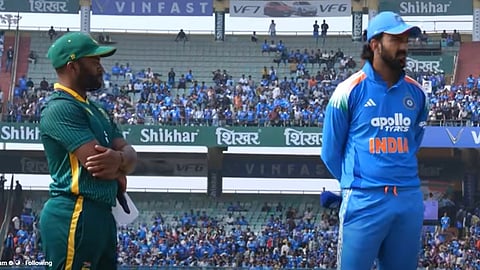 South africa won the toss vs india in 2nd odi