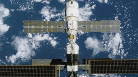 International Space Station created a spectacular sight as it passed over Kerala