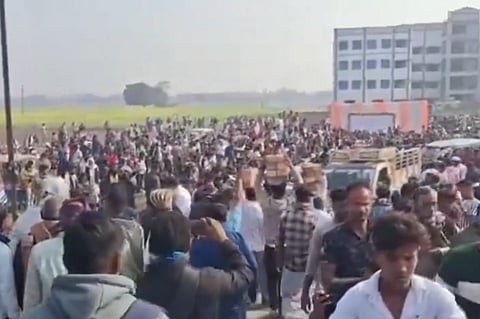 Suspended TMC MLA Humayun Kabir laid the foundation stone for 'Babri Masjid'