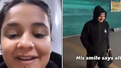 Noida woman shares emotional moment as father meets her during late night train halt