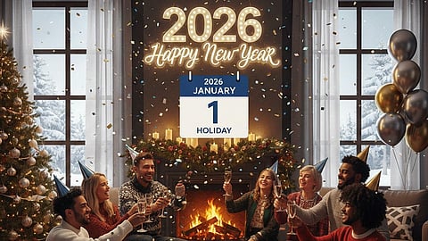 New Year Holiday in UAE