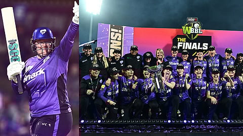 Liz Lee, Hobart Hurricanes team with the title