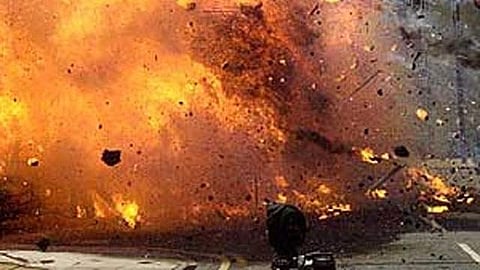 Initial reports suggest a firecracker exploded in in his hand