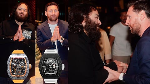 Mukesh Ambani’s son Anant Ambani gifts Messi THIS rare gift during his Vantara visit