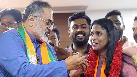 Rajeev Chandrasekhar, R Sreelekha