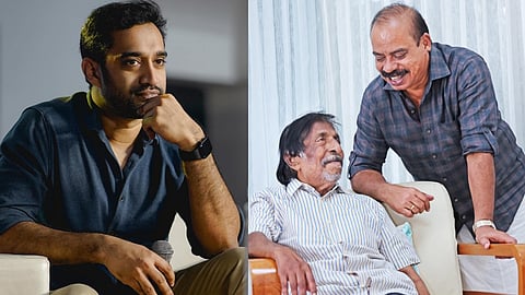 Anoop Sathyan, Sathyan Anthikad, Sreenivasan