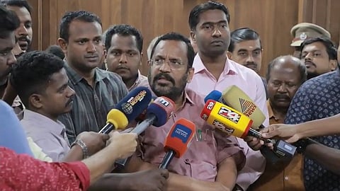 Minister K Rajan
