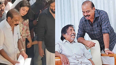 Sathyan Anthikad, Sreenivasan