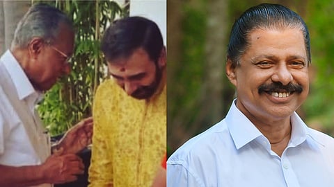 M.V. Govindan Claims Image of Unnikrishnan Potti with CM is AI-Generated