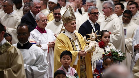 Pope Leo XIV celebrated Christmas