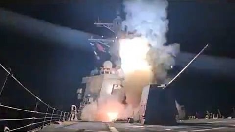 Donald Trump as US strikes ISIS in Nigeria