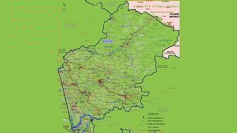 Malappuram district map