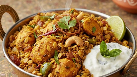 Oats Biriyani
