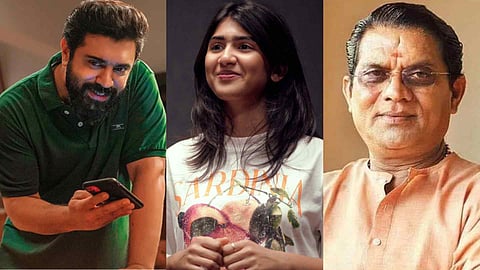Nivin Pauly, Riya Shibu, Jagathy Sreekumar