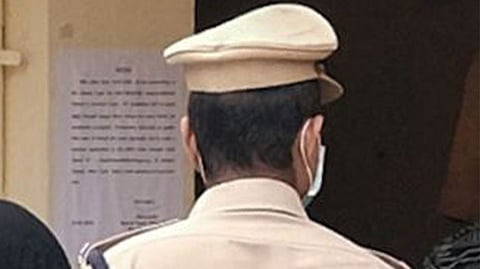 Police officer suspended for molesting young woman during passport verification