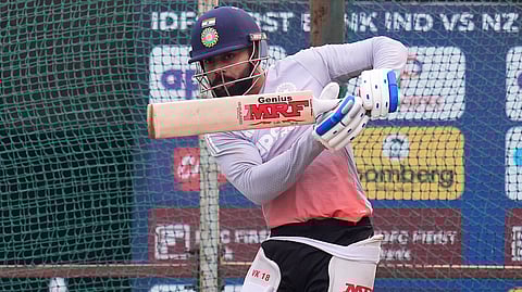 Virat Kohli training