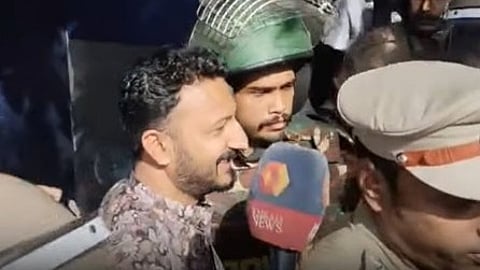 When Rahul Mamkootathil was produced in court