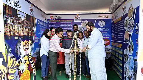 THE New Indian Express stall in Kerala School Arts Festival