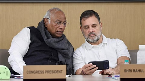 Mallikarjun Kharge, Rahul Gandhi
