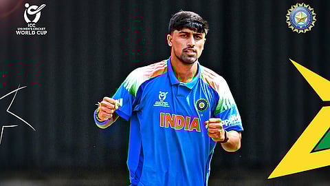 henil patel clebrate wicket