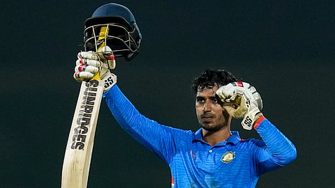 Vidarbha's Aman Mokhade celebrates his century