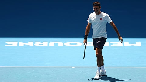 Roger Federer in Australian Open