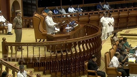 Governor Rajendra Arlekar in Assembly
