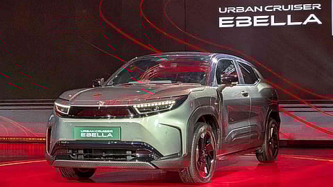 Toyota Urban Cruiser Ebella EV Unveiled