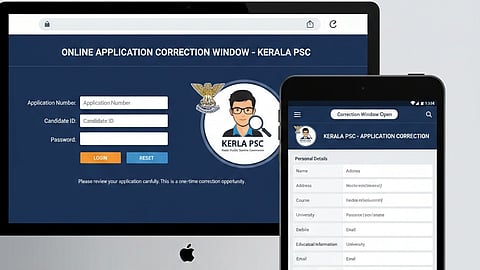 PSC Application Correction Facility