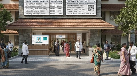 Hospitals must display accurate rates and establish mandatory grievance redressal systems