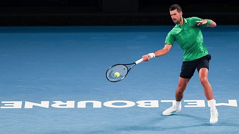 Novak Djokovic in Australian Open